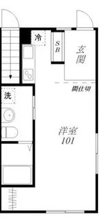 Dreamia千歳烏山-ドリーミア千歳烏山-【1階】の間取り