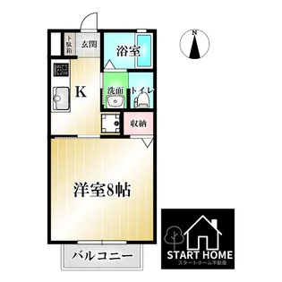 ROOM ONE【1階】の間取り