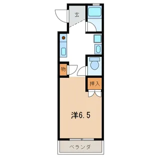 べレッツァ岐阜【2階】の間取り