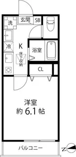 T’s Cuore椎名町【1階】の間取り