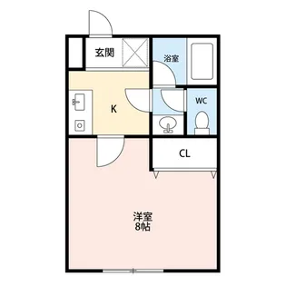 フォレストK【2階】の間取り