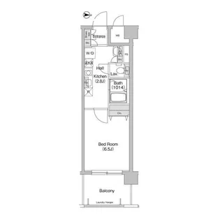 コンフォリア東品川【3階】の間取り