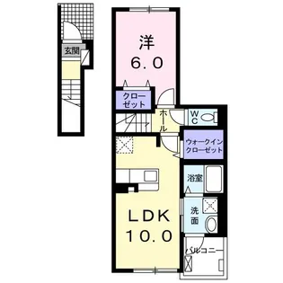 コルージャ【2階】の間取り
