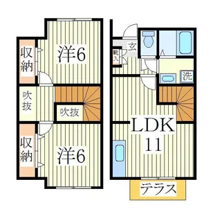 シューベルブ南青山の間取り