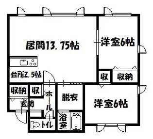 WILL B【2階】の間取り