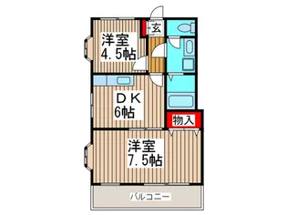 トーテム【2階】の間取り
