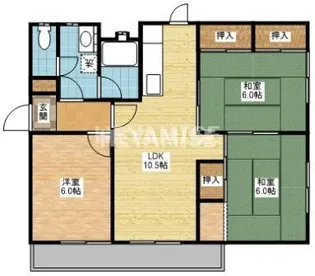 昭光ビル【4階】の間取り