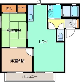 グランシャリオ A【1階】の間取り