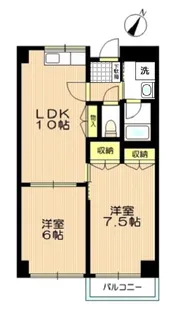 フジアーバンヒルズ【4階】の間取り