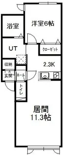 メアリーI【1階】の間取り