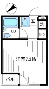 オークハイツ【1階】の間取り