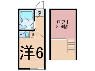 ユナイト上末吉リンゼイワグナー【2階】の間取り