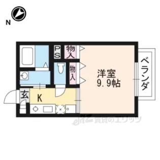 パルモ【2階】の間取り