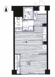 須賀マンション【6階】の間取り