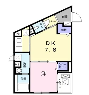 アルシア代田橋【4階】の間取り