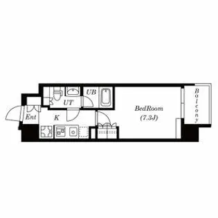 プラチナレジデンス【11階】の間取り