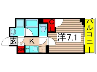 ORSUS UMEJIMA【4階】の間取り