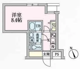 プエルタデルソル【3階】の間取り