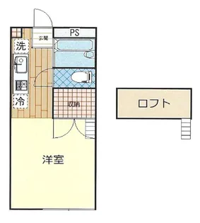 リリアムエイト【1階】の間取り