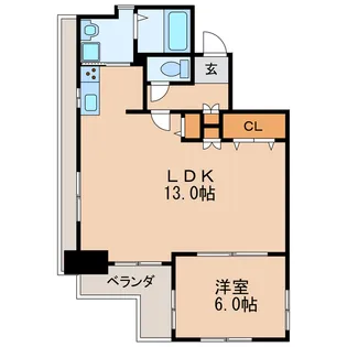 泉ロイヤルビル【4階】の間取り