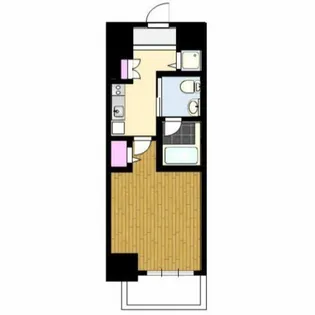 レジディア虎ノ門【7階】の間取り