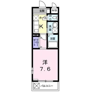 Ditto【1階】の間取り