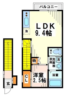 エムズヴィラ 当社管理物件の間取り