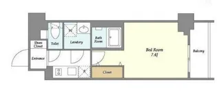 BLAU南池袋【6階】の間取り