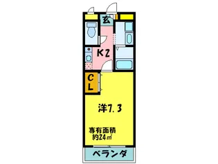 ROSSO CASA【1階】の間取り