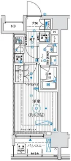 アーリアシティ川崎【11階】の間取り