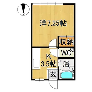 コーポケイ【2階】の間取り