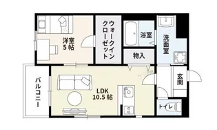 ラヴィータ美松【1階】の間取り