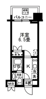 レジディア錦糸町【3階】の間取り