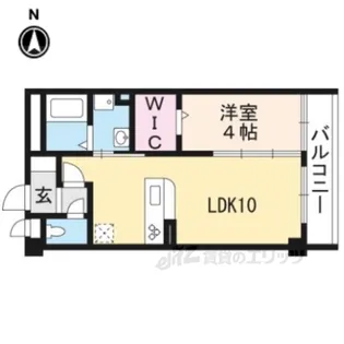 CHAINON城南【2階】の間取り
