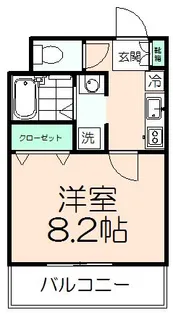 フォルトゥーナ【2階】の間取り