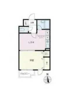 パレロワイアル【3階】の間取り