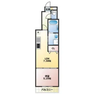 Avanti【1階】の間取り