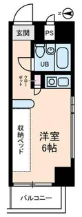 インディビレッジ【3階】の間取り