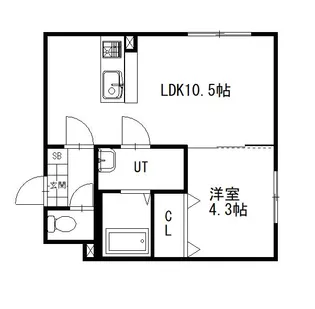 MONREVE【3階】の間取り