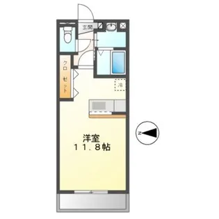 ペティ・ポンド【1階】の間取り