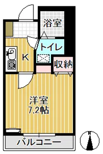 グリーンコーポ石代【2階】の間取り