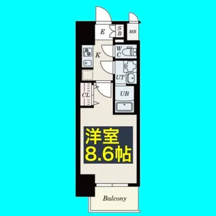 S-RESIDENCE金山West【3階】の間取り