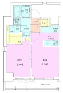 清澄白河レジデンス参番館【4階】の間取り