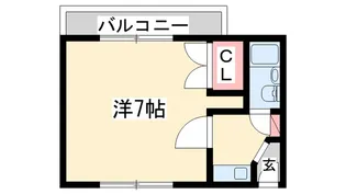 シャンI【2階】の間取り