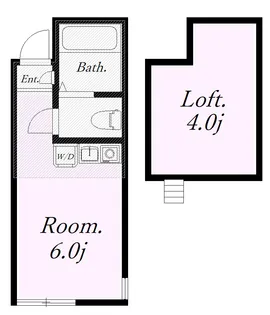 ユナイト小田Yソフールの杜【2階】の間取り