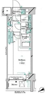 ガリシアレジデンス松陰神社【3階】の間取り