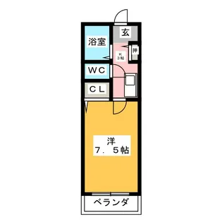 トレ・ビアン【2階】の間取り