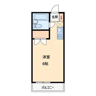未来館西浦和【2階】の間取り