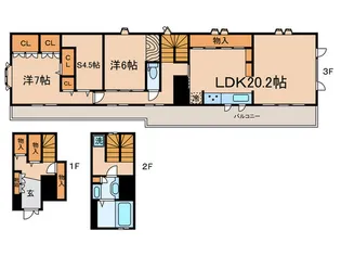 メープルテラス【3階】の間取り