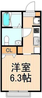 サザンEXII【2階】の間取り